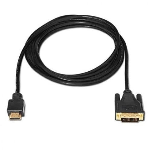NANOCABLE – CABO DVI A HDMI DVI18+1/M – HDMI A/M PRETO 1.8M
